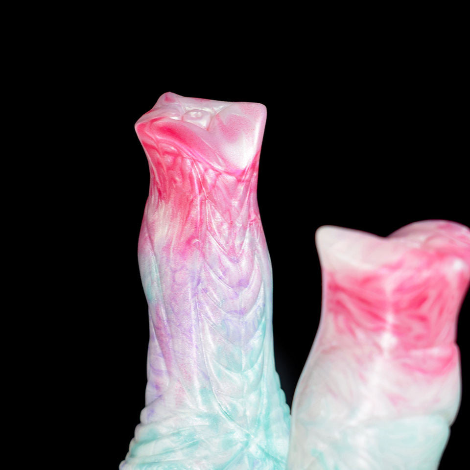 Lumithorn - Two-Hole Minotaur Butt Plug, Double Horse Dildo