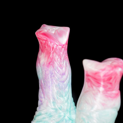 Lumithorn - Two-Hole Minotaur Butt Plug, Double Horse Dildo