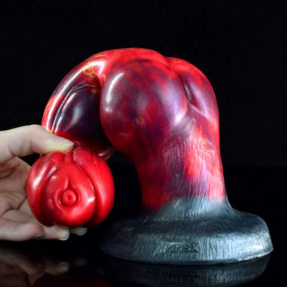 Dani - Huge Dog Dildo, Thick Knotted Canine