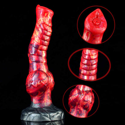 Aoudo - Fantasy Wolf Dildo with Ribbed Curve
