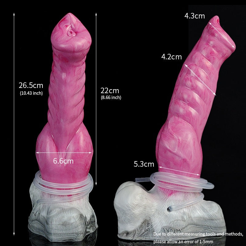 Fenrir - Oversized Squirting Wolf Dildo, Huge Fantasy Sex Toy