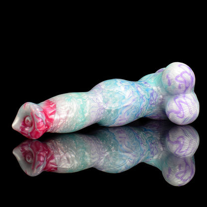 SARUHAN - Giant Werewolf Dildo with Testicles and Huge Thick Knot