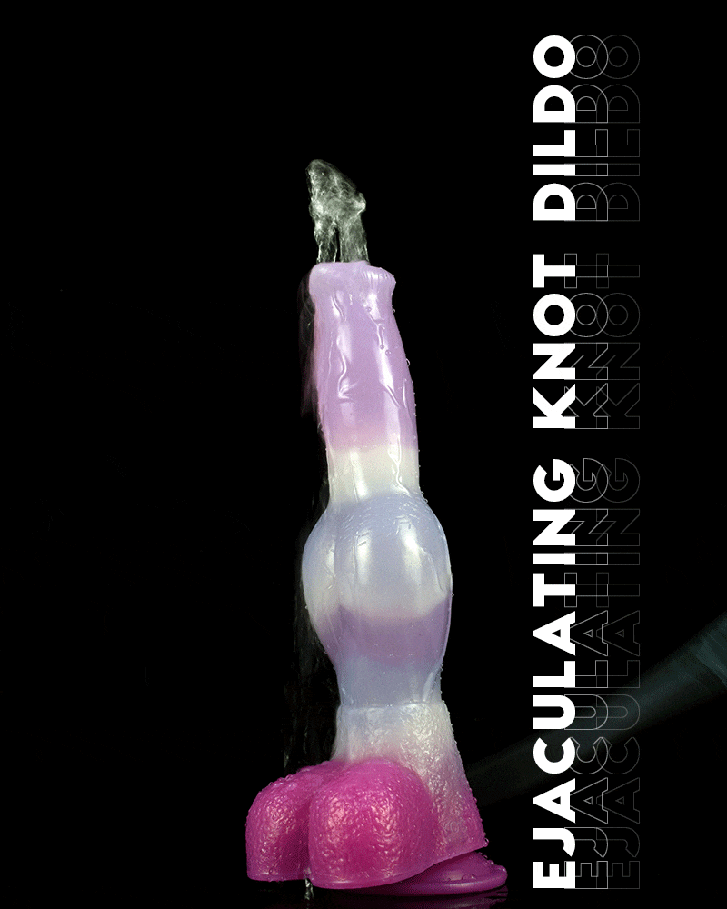 Xоlotl - Huge Knot Canine, Ejaculating Dog Dildo