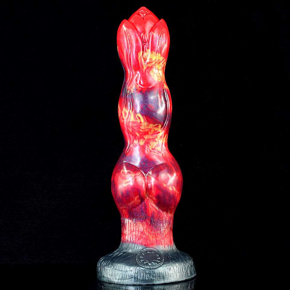 Dani - Huge Dog Dildo, Thick Knotted Canine