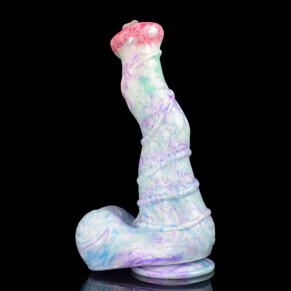 NEBULISK - Oversized Horse Dildo with Curve, Huge Fantasy Toy