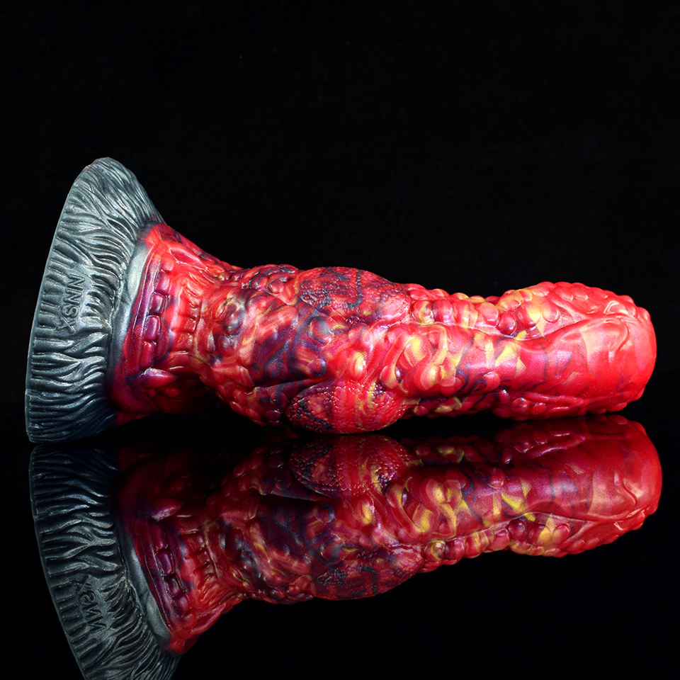 SIOS - Curved Monster Tongue Anal Dildo, Ribbed Fantasy Butt Plug