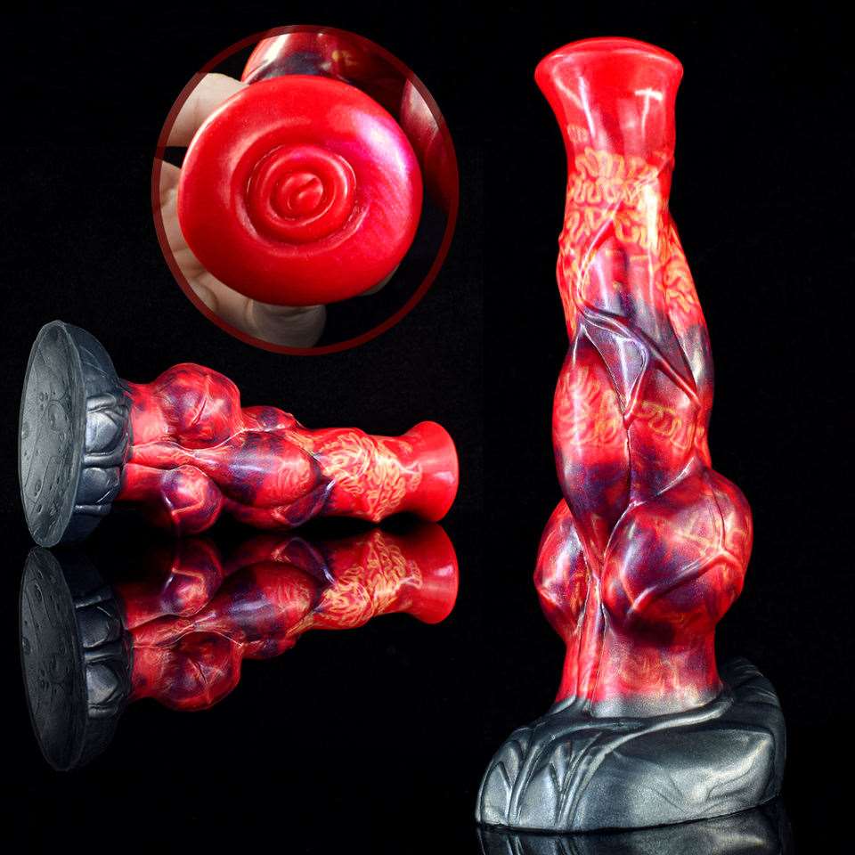 Nick- Muscular Horse Dildo with Huge Knot