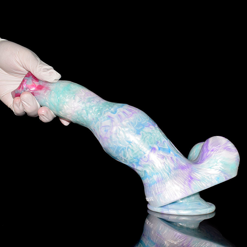 SARUHAN - Giant Werewolf Dildo with Testicles and Huge Thick Knot
