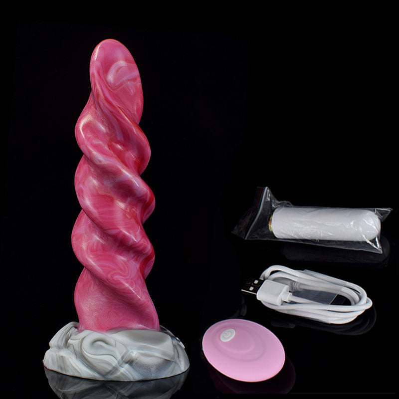 Selvius - Spiral Vibrating Tentacle Dildo