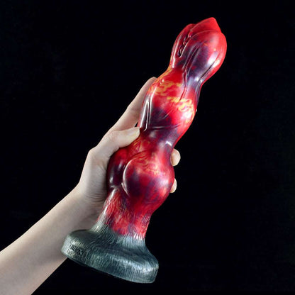 Dani - Huge Dog Dildo, Thick Knotted Canine
