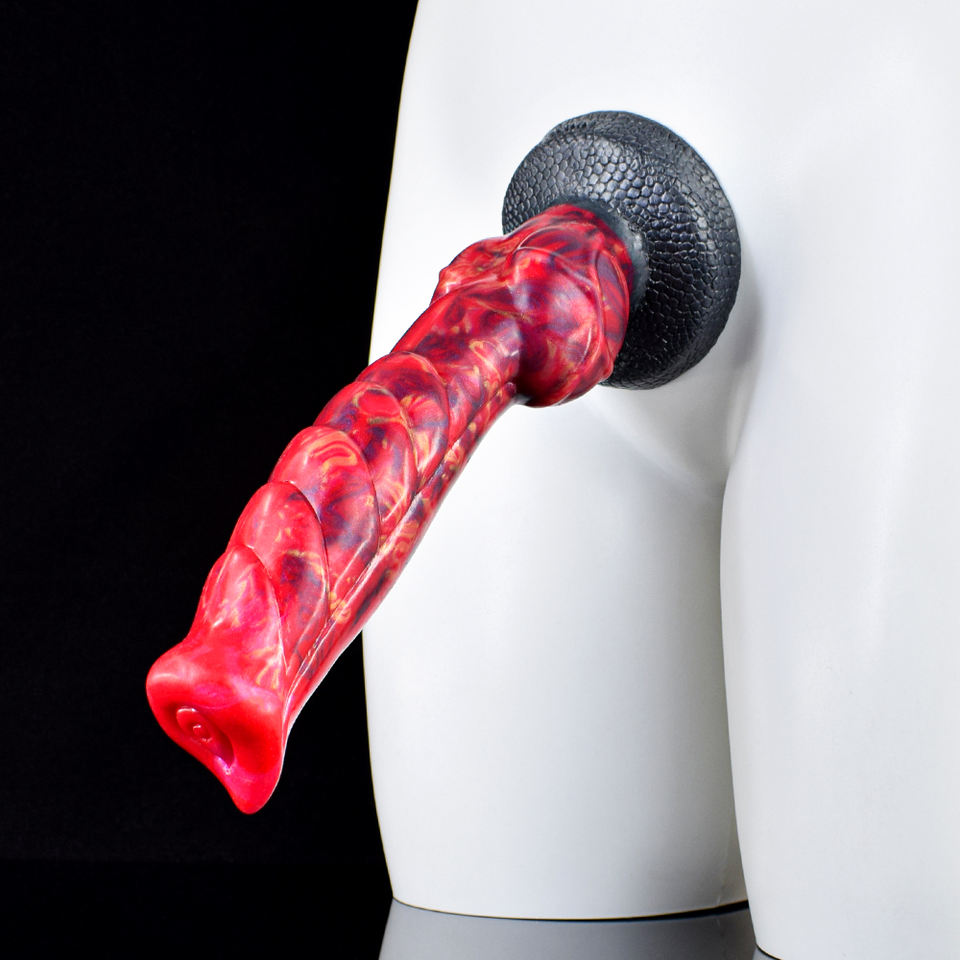 Aosoul - Huge Werewolf Dildo, Ribbed Wolf Dong