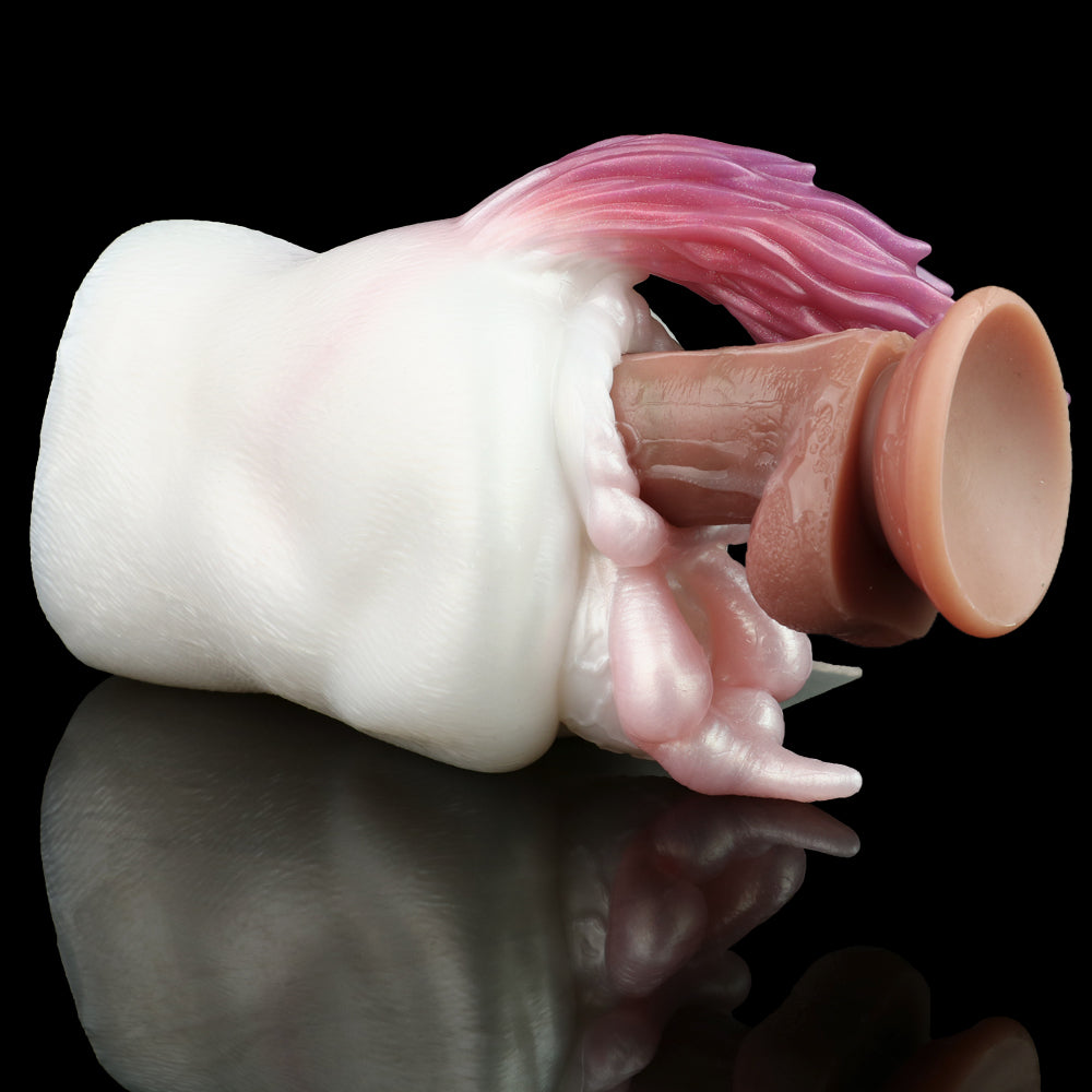 Mare Pussy Fleshlight: Rainbow Horse Dual Kinky Masturbator