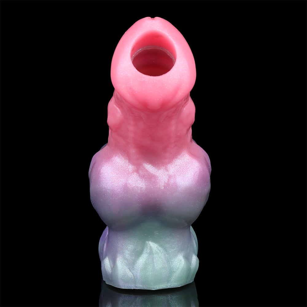 Flesh Shell – Knotted Horse Cock Sleeve Extender