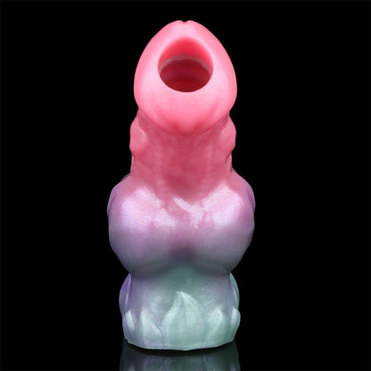 Flesh Shell – Knotted Horse Cock Sleeve Extender