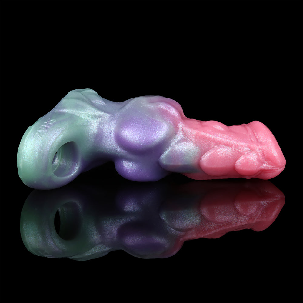 Flesh Shell – Knotted Horse Cock Sleeve Extender