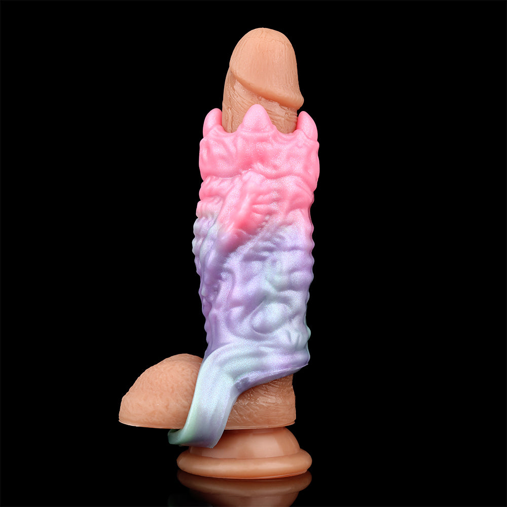 Illusion Bloom – Dragon Cock Sleeve Extender for Men
