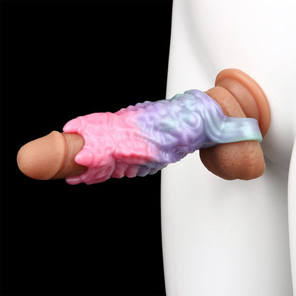 Illusion Bloom – Dragon Cock Sleeve Extender for Men