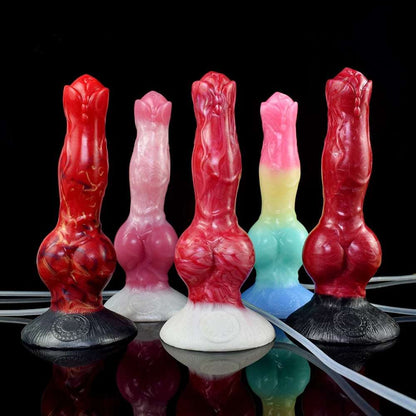Erebus - Squirting Canine Dildo, Ejaculating Dog Knot