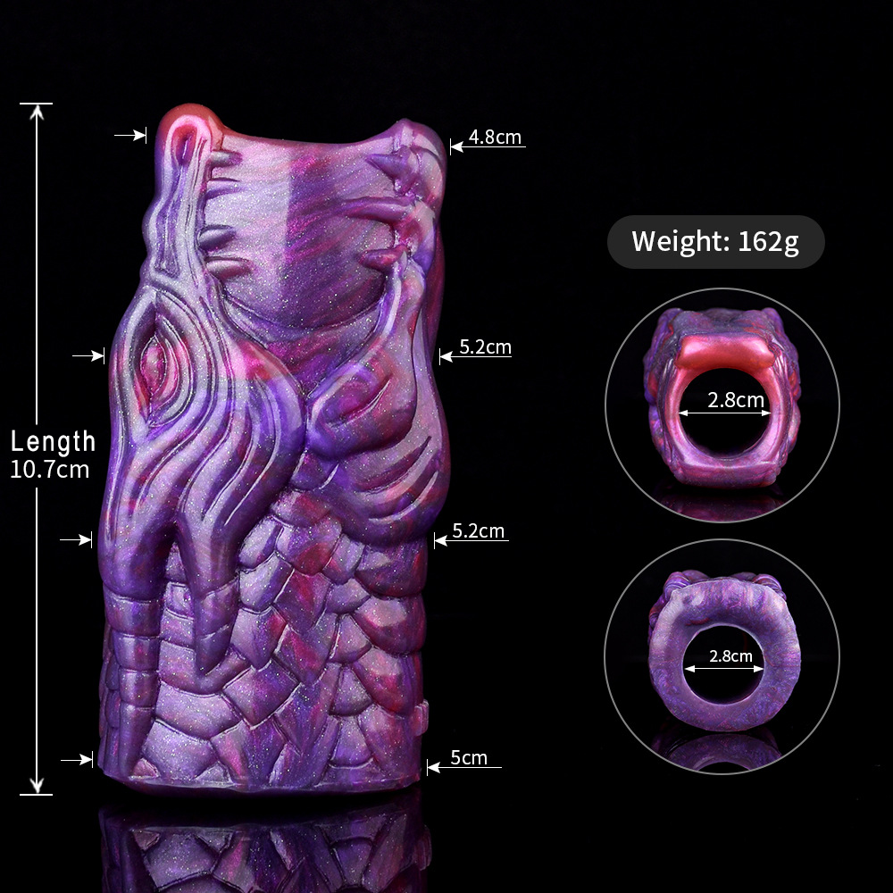 Aine - Open-Ended Dragon Penis Sleeve