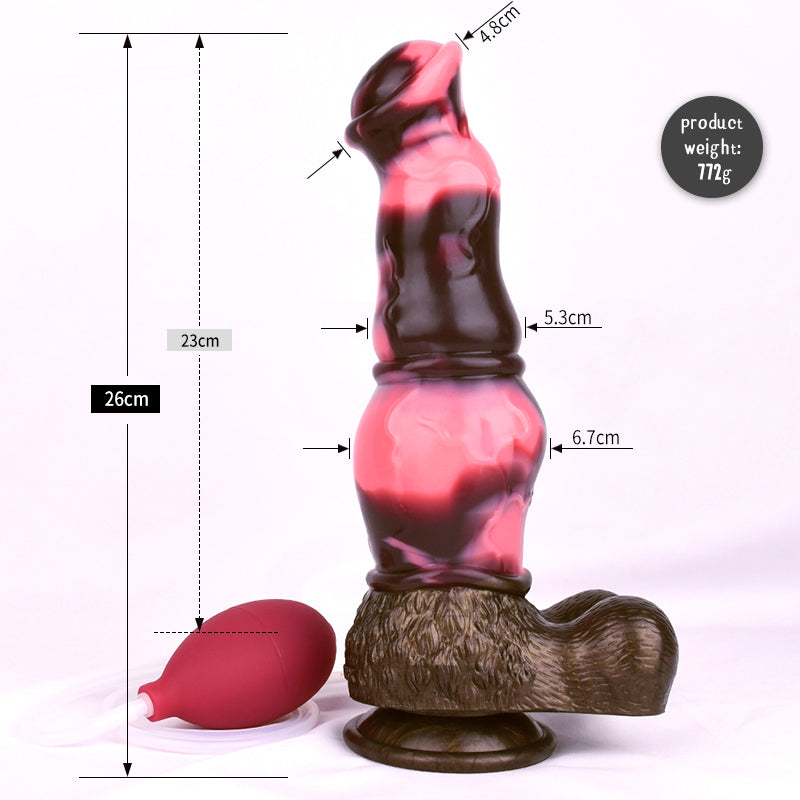 Thunderhoof - Huge Ejaculating Horse Dildo with Knot