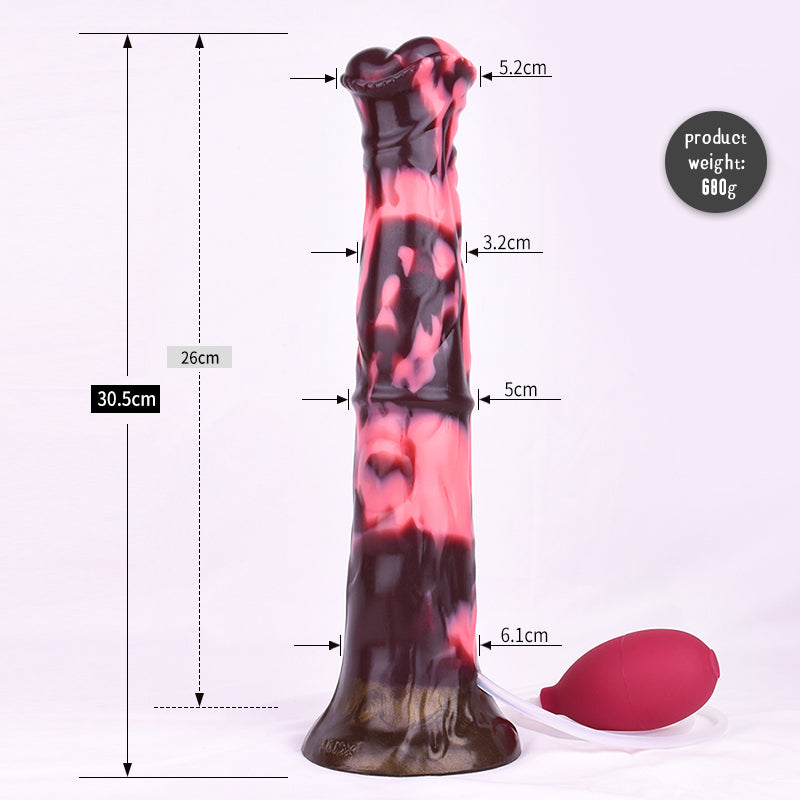 Galahad, Large Squirting Minotaur Dildo