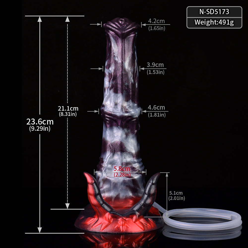 Vicky the Infernal – Huge Squirting Dildo Fantasy Beast