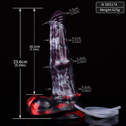 Lewis the Dark Mane – Ejaculating Horse Dildo