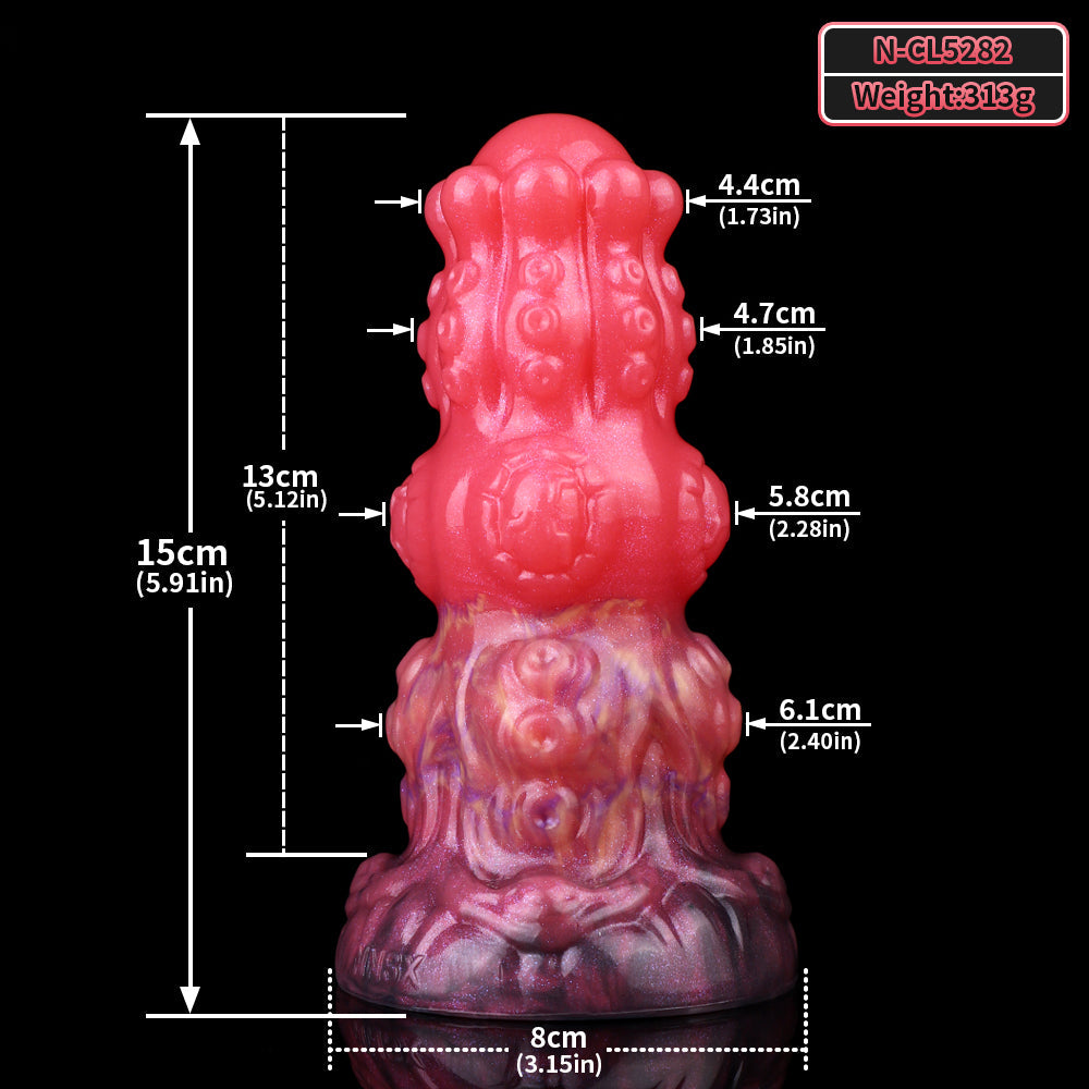 Echo Dragon Anal Dildo – Ribbed Fantasy Anal Toy