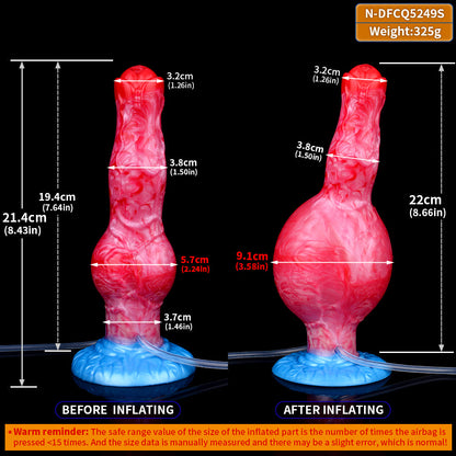 Kairol's Canine – Dog Dildo Inflatable Fantasy Beast with Pump
