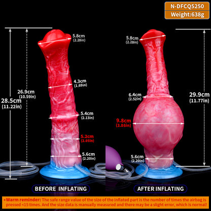 Jean's Equine – Inflatable Pump-Up Horse Dildo