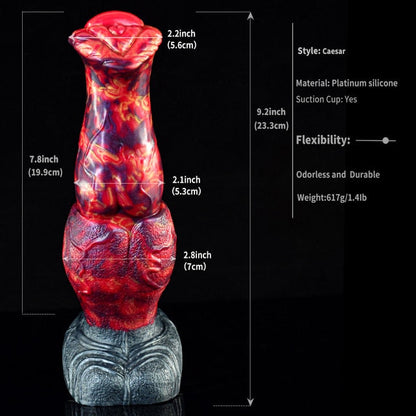 Caesar - Huge Horse Dildo with Realistic Thick Knot