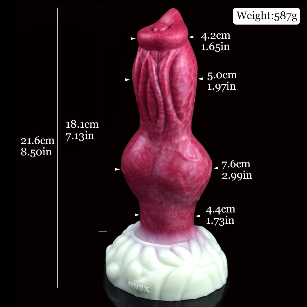 Turuk - Knotted Canine Dog Dildo