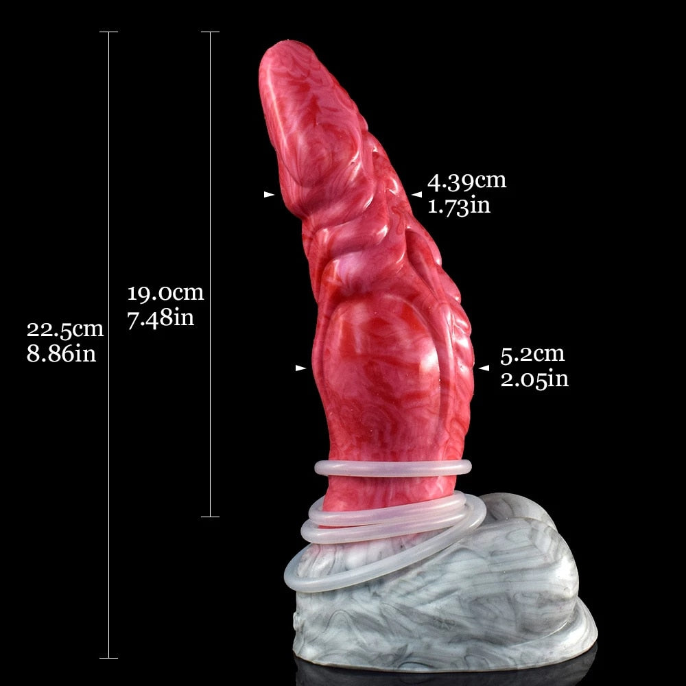 Gaius - Ejaculating Dragon Dildo, Curved Alien Sex Toy