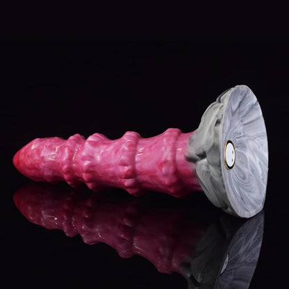 Pythius - Ribbed Octopus Vibrator, Huge Fantasy Butt Plug