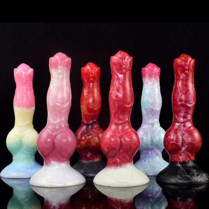 Erebus - Realistic Canine Dog Dildo with Knot