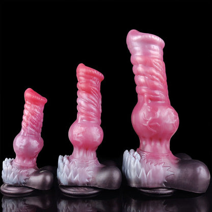 Giant Werewolf Ribbed Dildo - WARG