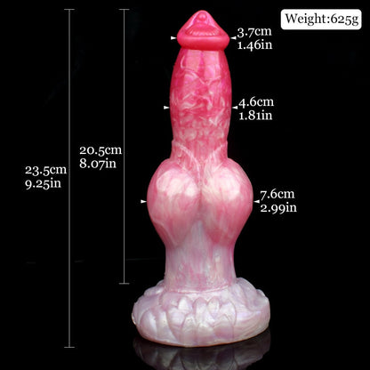 Faelor - Fantasy Canine Dog Dildo with Huge Knot