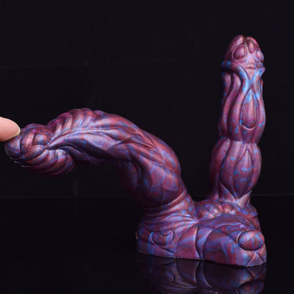 Lydian - Double Penetration Ribbed Alien Butt Plug