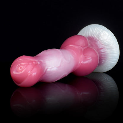 Erebus - Lifelike Canine Dog Dildo with Knot in 3 Sizes, Rosy Color