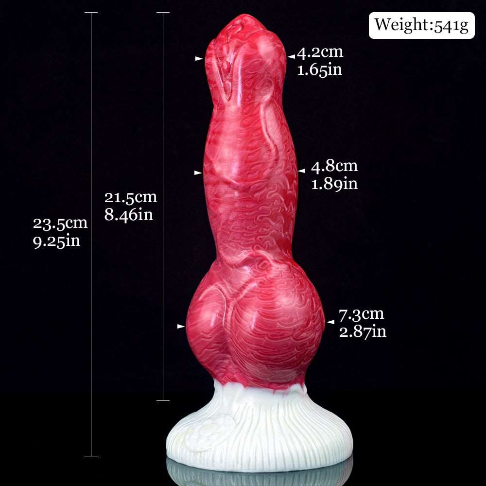 Erebus - Lifelike Canine Dog Dildo with Knot in 3 Sizes