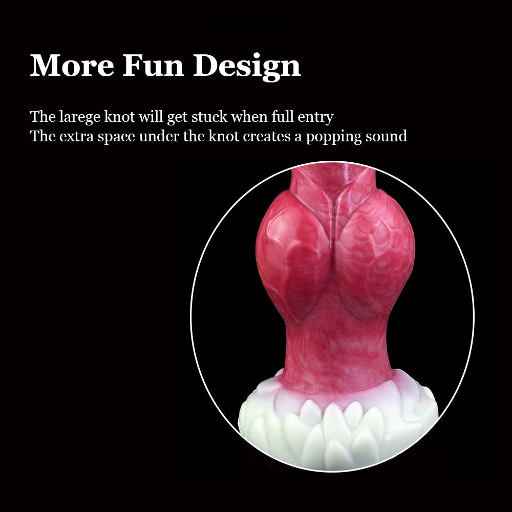 Fenryk - Realistic Canine Dog Dildo with Huge Knot