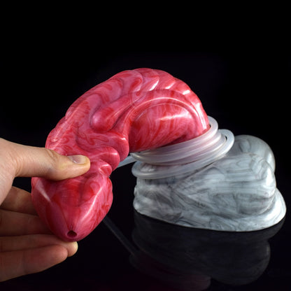 Gaius - Ejaculating Dragon Dildo, Curved Alien Sex Toy