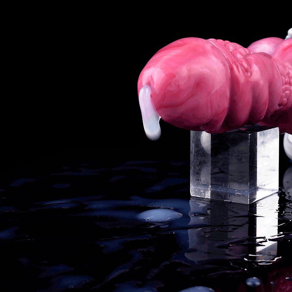 Knotted Fantasy Squirting Dildo - Ultimate Ejaculating Pleasure