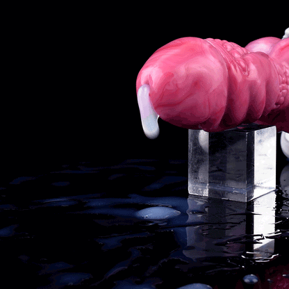 Knotted Fantasy Squirting Dildo - Ultimate Ejaculating Pleasure