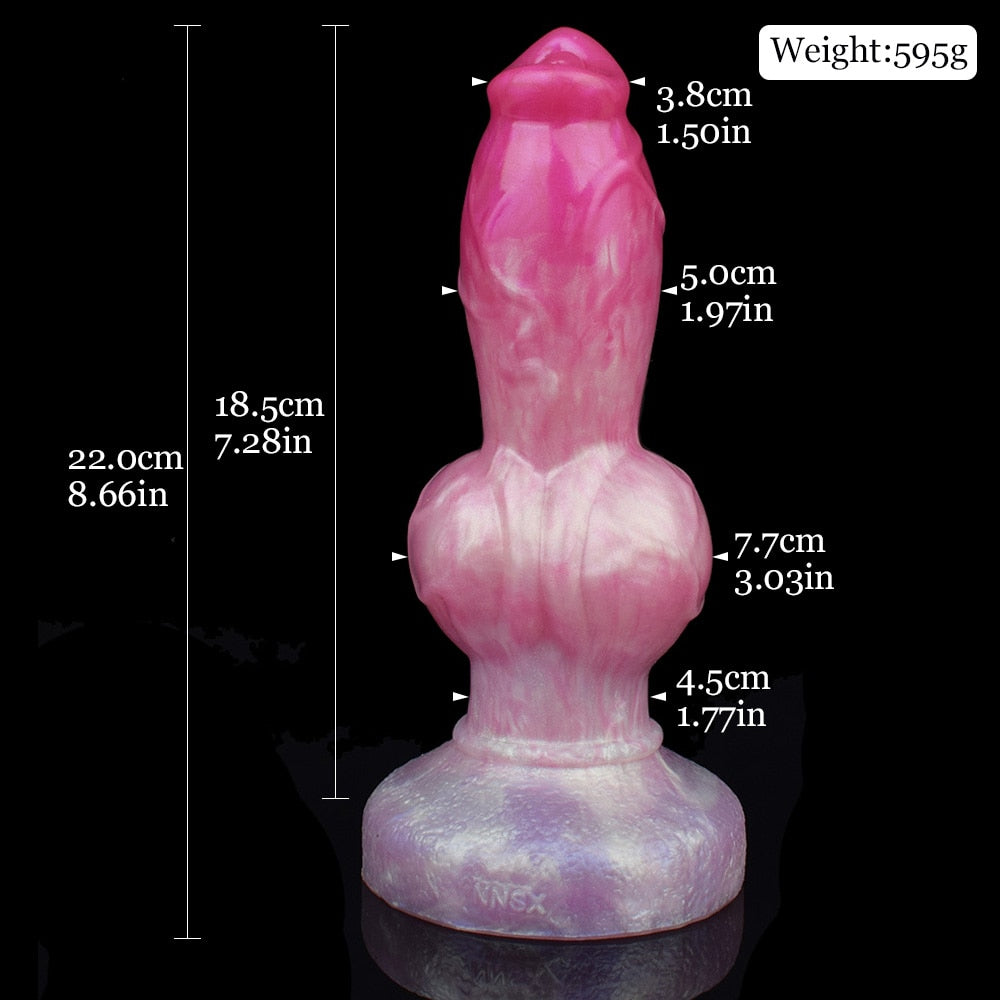 Sifus - Huge Knot Dog Dildo with Realistic Animal Fantasy Design