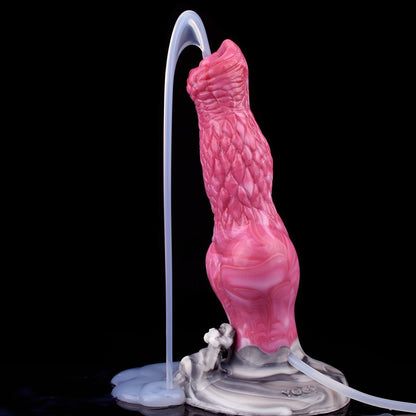 Knotted Ejaculating Dog Dildo 8.6-Inch Kaal