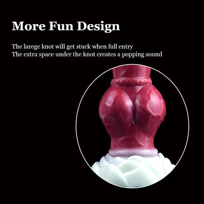 Eskimo - Thick Lifelike Canine Butt Plug with Huge Knot