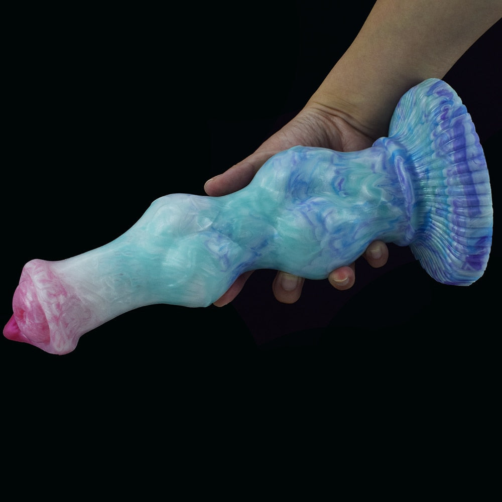 Yaksha - Huge Double Knot Dog Dildo, Realistic Canine