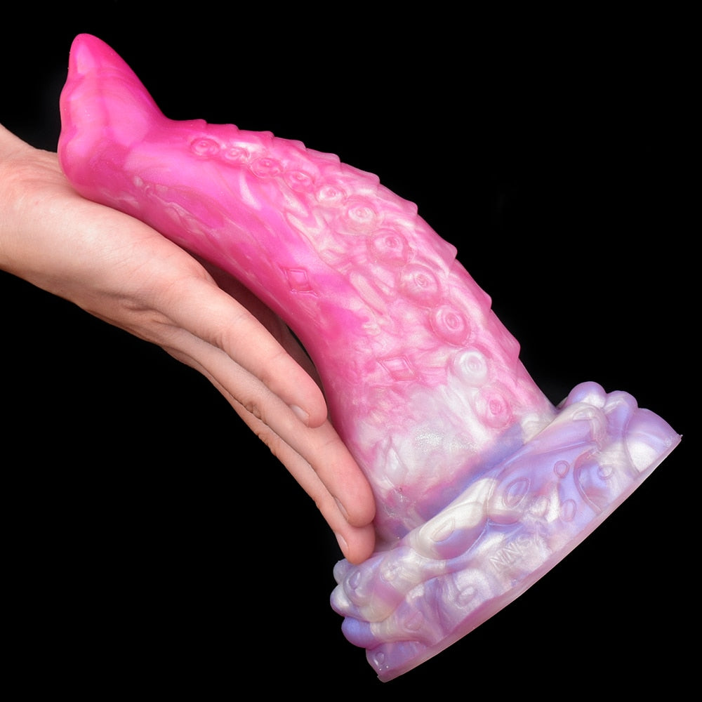 OSSIFLY - Curved Octopus Tentacle Dildo Fantasy Butt Plug