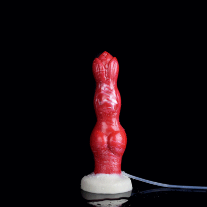 Dani - Squirting Dog Dildo, Thick Knotted Canine